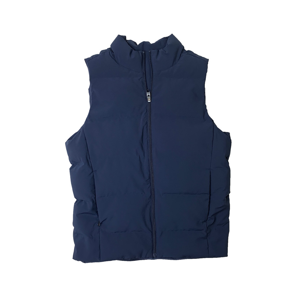 Public Rec Vest Men S Small Navy Featherless Down Synthetic Loose Fill Insulated
